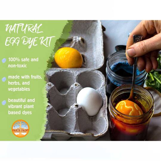 Natural Earth Paint Natural Egg Dye Kit
